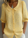 Ismeline – Embroidered Floral Blouse