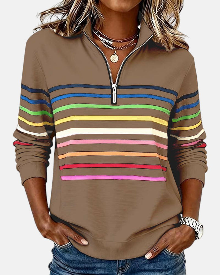 Wren | Classic Cotton Zip Sweatshirt for Everyday Comfort